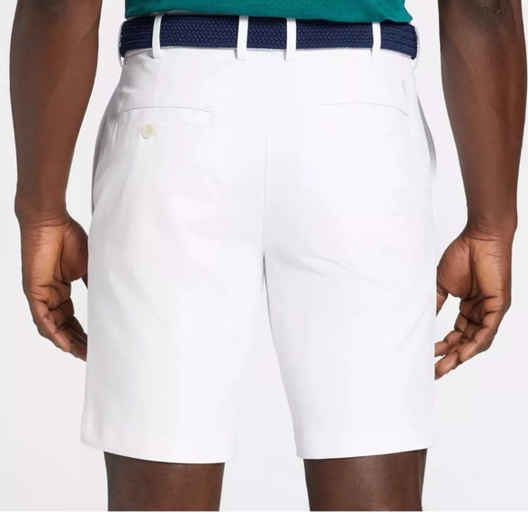 Walter Hagen White Flat Front Men’s Performance 11 Golf Shorts 9” Size 35 NWT - Picture 2 of 5
